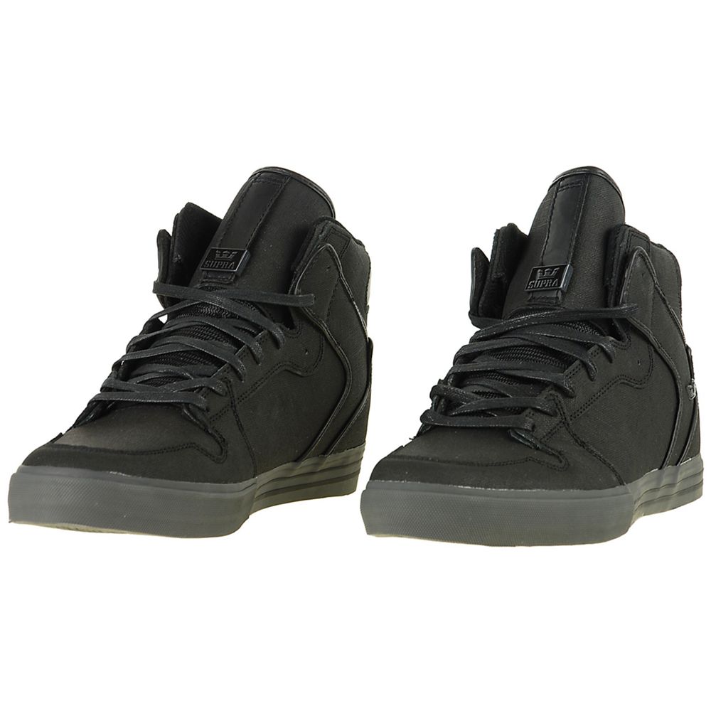 Baskets Montantes Supra Vaider Noir Tuf Black/Gunny Homme | GVR-95080974